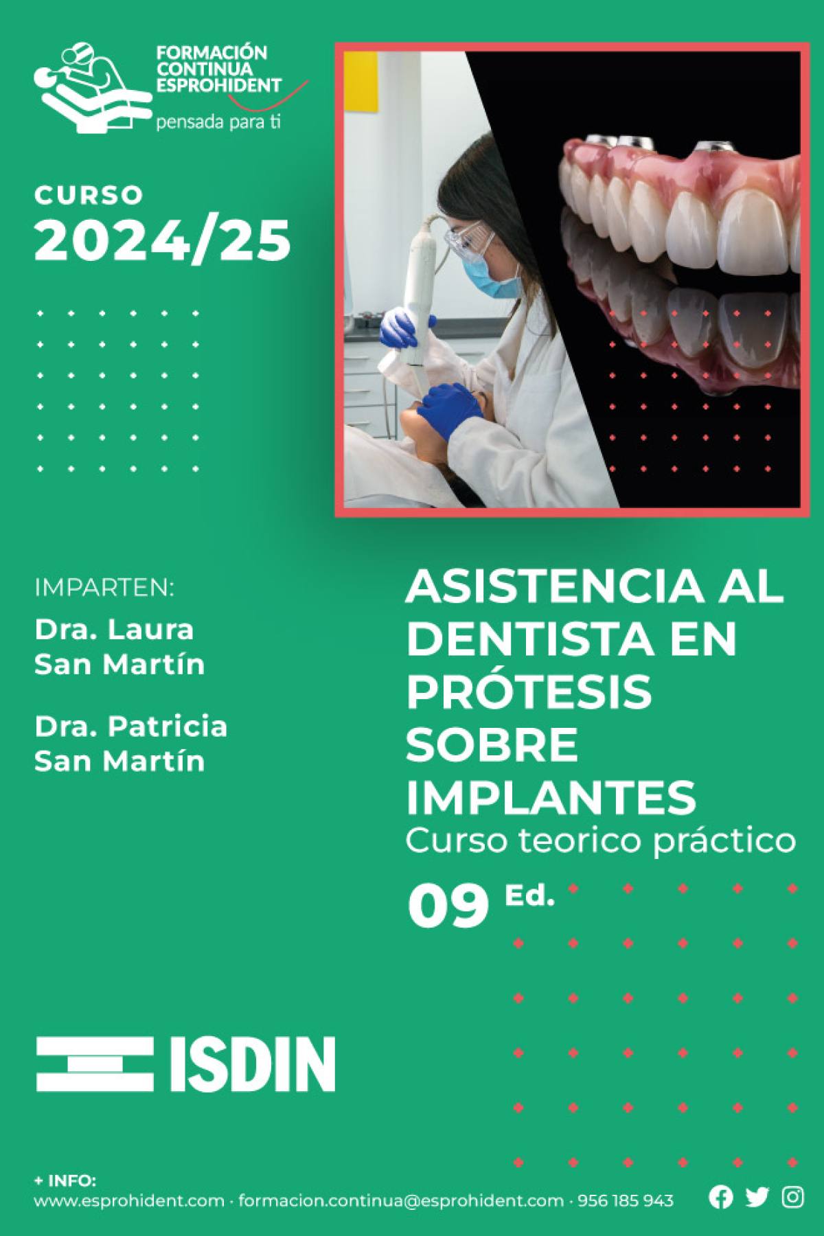 Asistencia al Dentista en Prótesis sobre Implantes